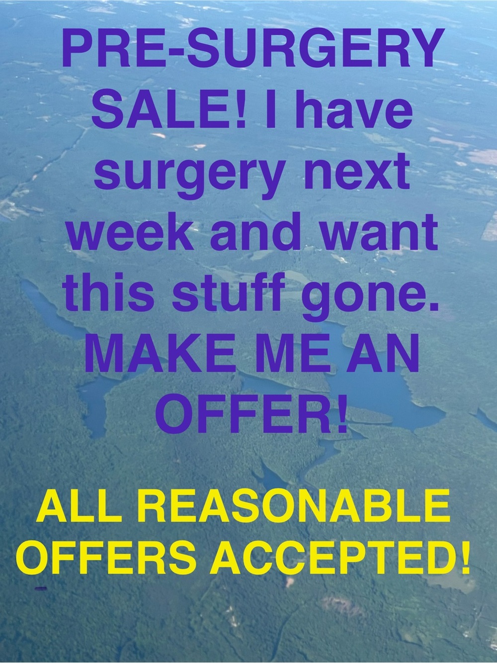 I AM ACCEPTING ALL OFFERS — PLEASE HELP ME CLEAR OUT MY CLOSET!